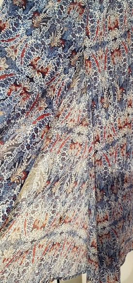 Sheer Printed Duster Top - Picture 2 of 2